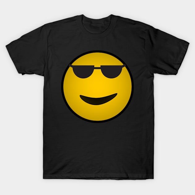 Sunglass Emoji T-Shirt by emojiawesome